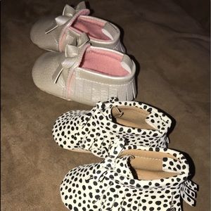 Baby Girl Moccasin Shoes